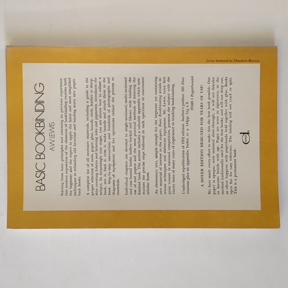 Basic Bookbinding - 1957 Dover edition! - Picture 2 of 11
